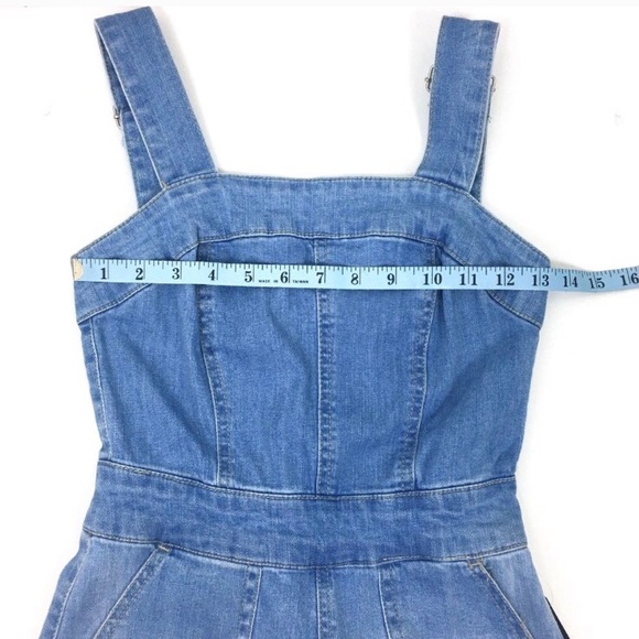 Denim jumpsuit bodysuit - Picture 4 of 7